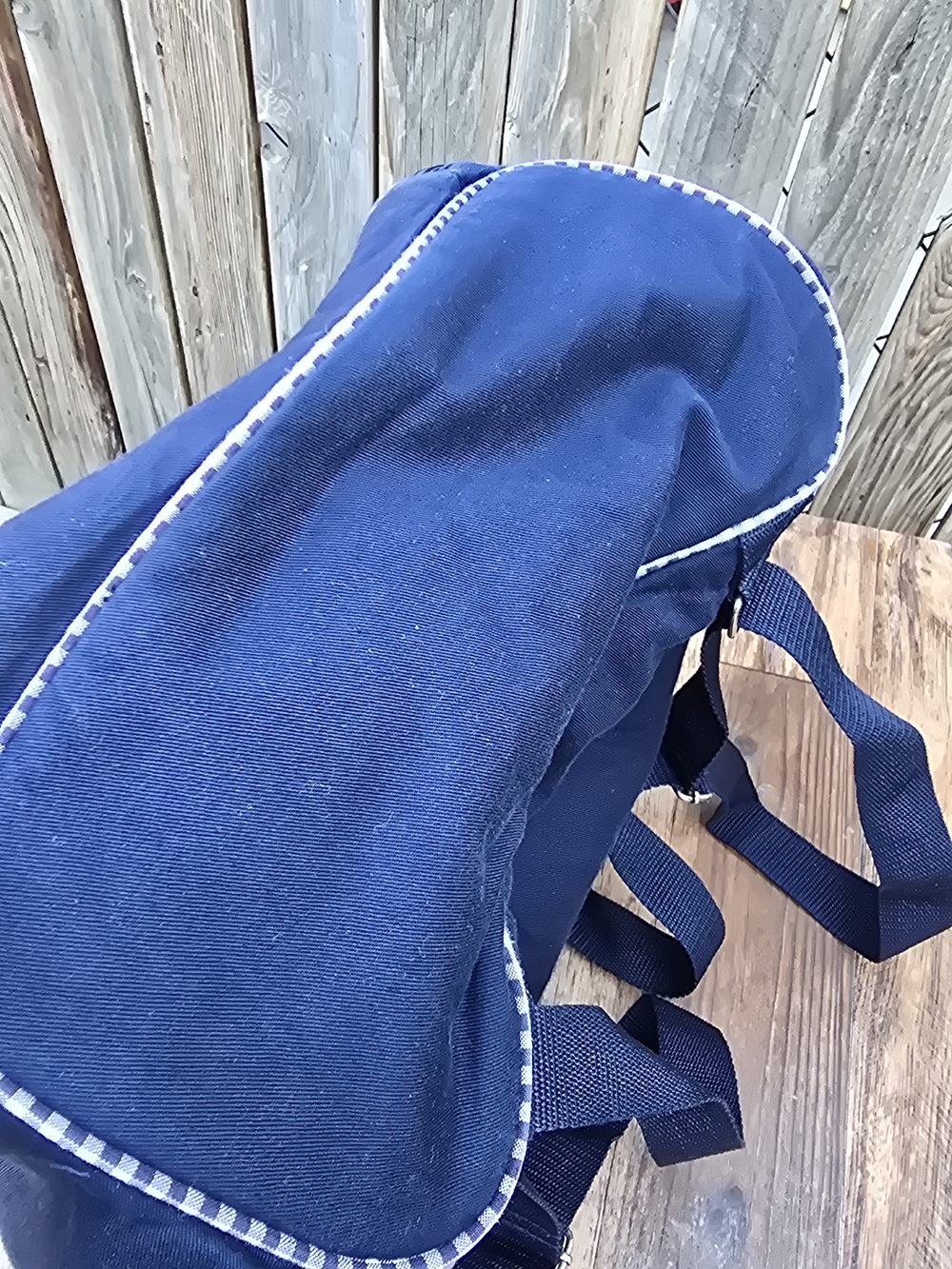 Navy blue diaper Mom Bag - Picture 5 of 14